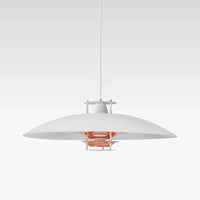 Suspension nordique design: Lampe à main moderne en aluminium pour chambre à coucher et salle à manger - Luminaire Suspension | Marco Lucetti