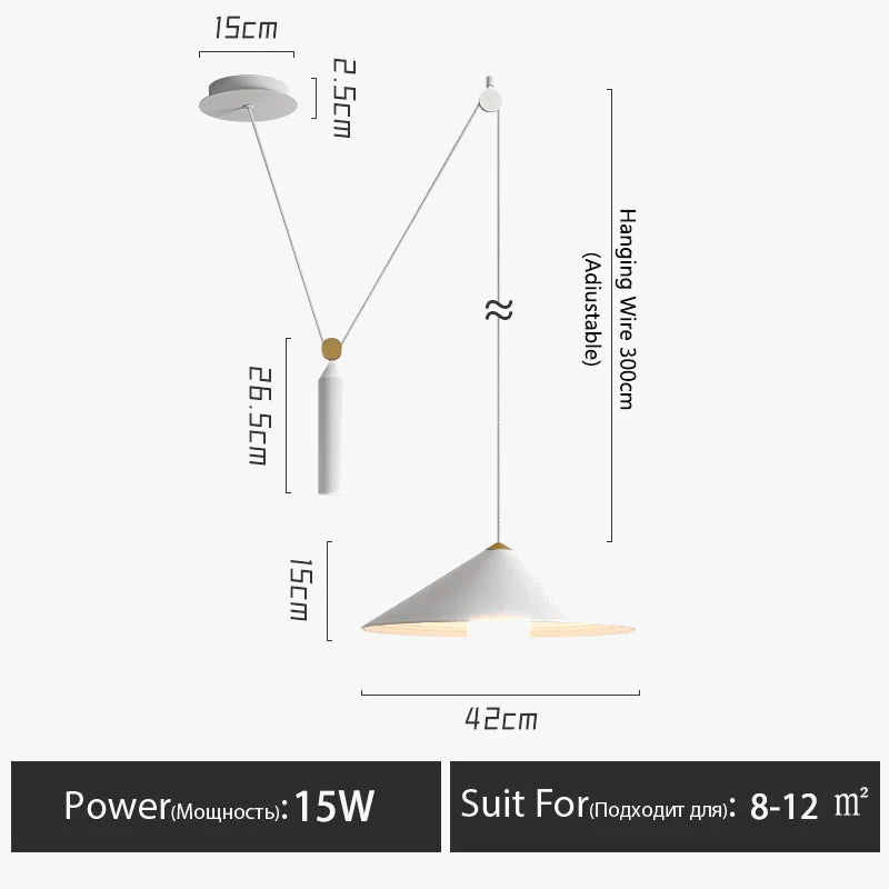 Suspension Nordique Design Moderne avec Lumières LED Suspendues | Marco Lucetti