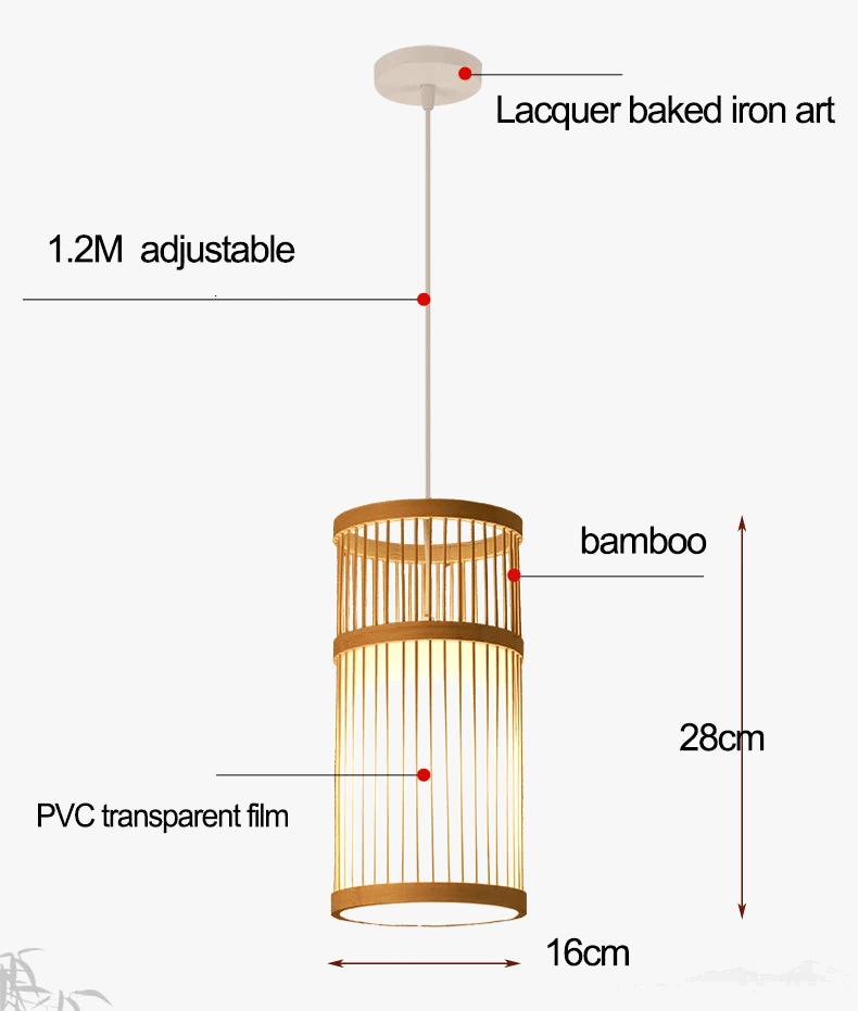 Suspension nordique en bambou contemporain | Marco Lucetti