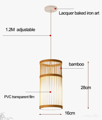Suspension nordique en bambou contemporain | Marco Lucetti