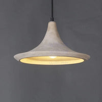 Suspension nordique en béton naturel pour Salle à manger Restaurant Hôtel Éclairage | Marco Lucetti