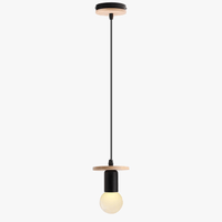 Suspension Nordique en Bois avec Lumières LED pour Cuisine, Bar, Hôtel, Chambre d'Enfants et Décoration Maison | Marco Lucetti