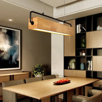 Suspension nordique en bois, éclairage LED moderne | Marco Lucetti Bois 72cm / 36W / Blanc neutre | CHINE