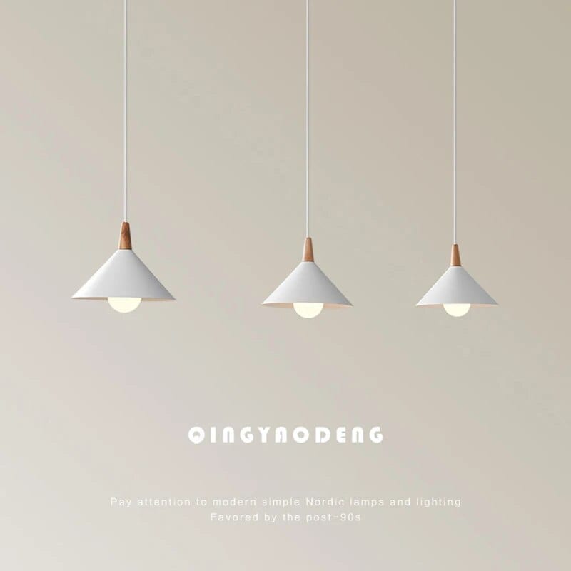 Suspension nordique en bois - Élégance minimaliste | Marco Lucetti