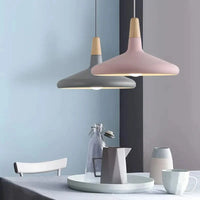 Suspension nordique en bois et aluminium pour une décoration moderne | Marco Lucetti