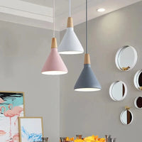 Suspension nordique en bois et aluminium pour une décoration moderne | Marco Lucetti