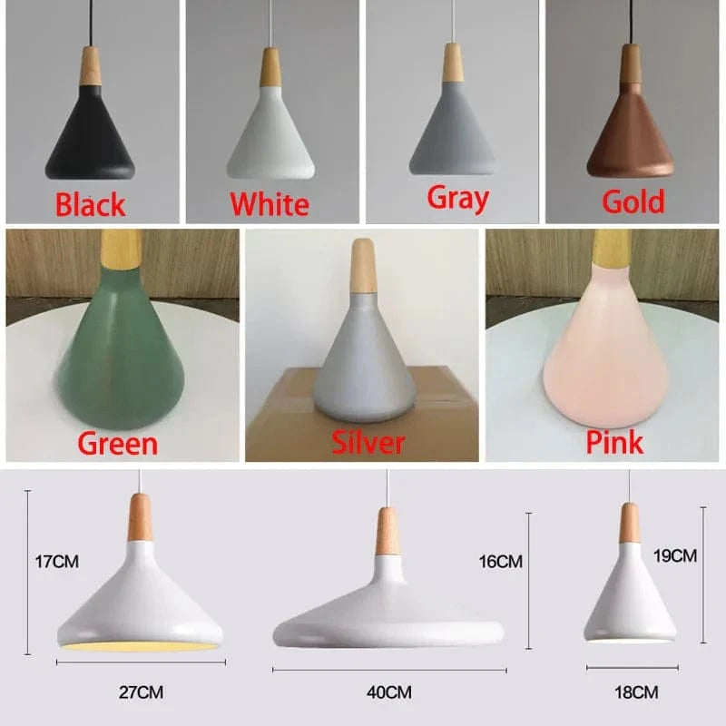 Suspension nordique en bois et aluminium pour une décoration moderne | Marco Lucetti