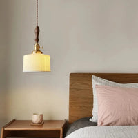 Suspension nordique en bois et céramique | Marco Lucetti