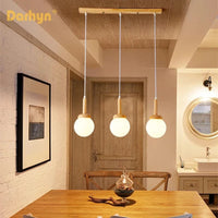 Suspension nordique en bois et verre | Marco Lucetti