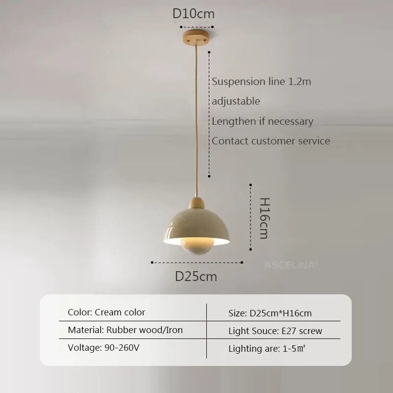 Suspension nordique en bois. | Marco Lucetti 1Crémeux / Lumière blanche