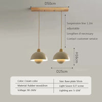 Suspension nordique en bois. | Marco Lucetti 2Crémeux / Lumière blanche