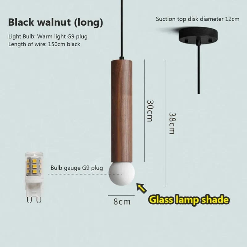 Suspension Nordique en Bois Massif de Luxe | Marco Lucetti