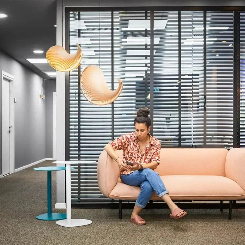 Suspension nordique en bois naturel | Marco Lucetti