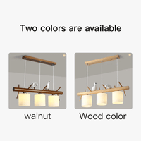 Suspension nordique en bois pour Table à manger - Style Unique | Marco Lucetti