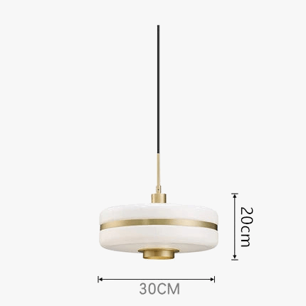 Suspension nordique en or - Collection Scandinave Chic | Marco Lucetti