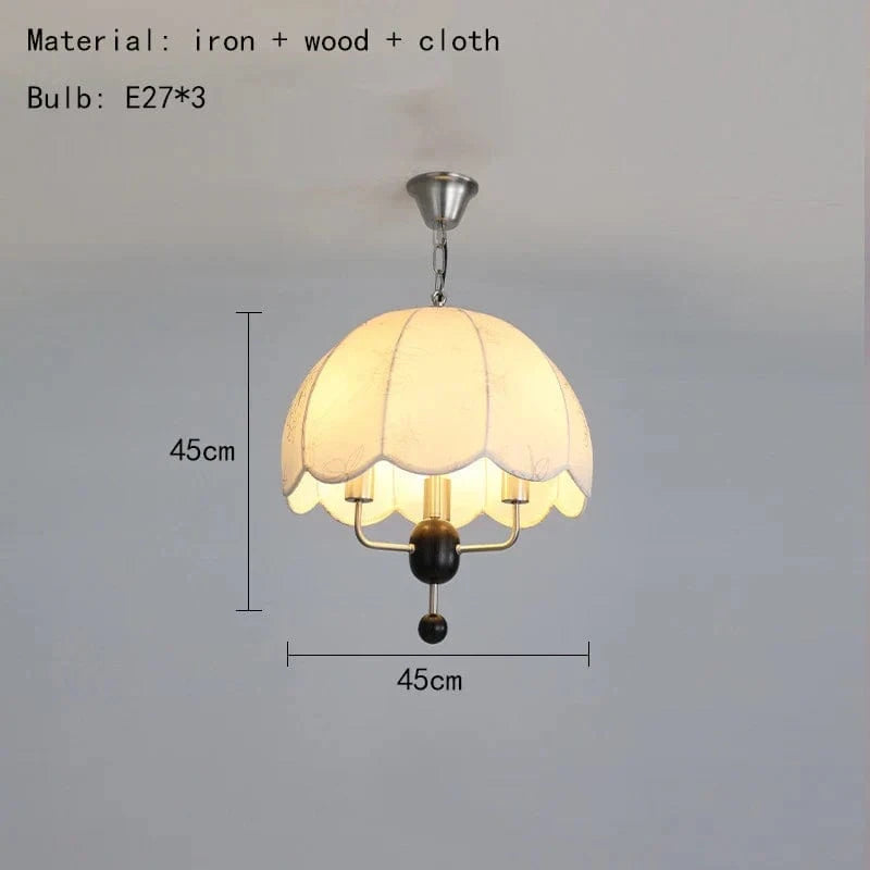 Suspension nordique en tissu Modern Light | Marco Lucetti Modèle B-45cm / Blanc froid