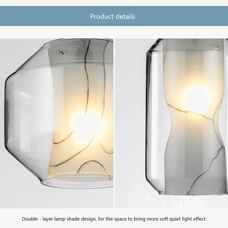 Suspension nordique en verre à tête unique | Marco Lucetti