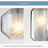 Suspension nordique en verre à tête unique | Marco Lucetti