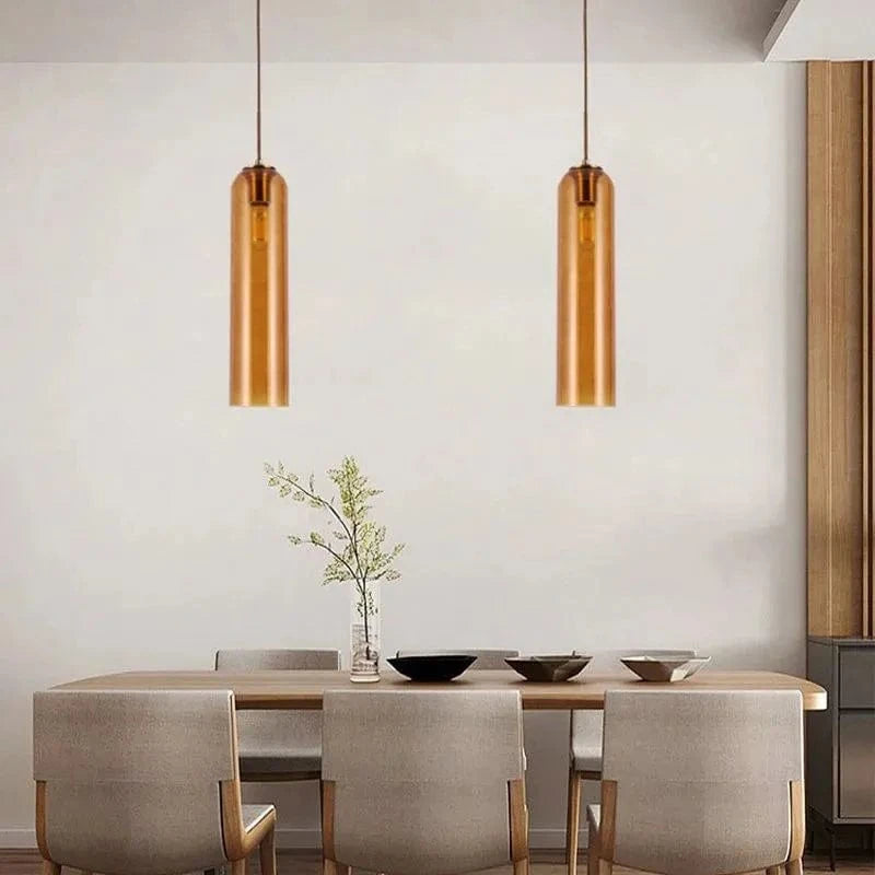 Suspension nordique en verre avec LED | Marco Lucetti