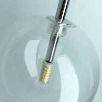 Suspension nordique en verre clair - Style Moderne | Marco Lucetti