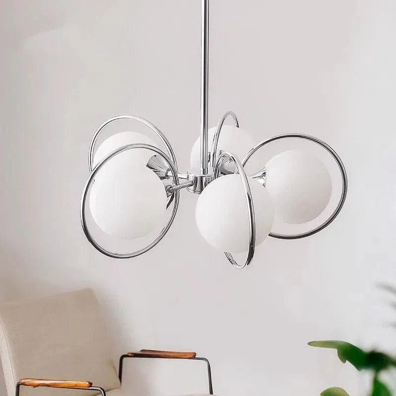 Suspension nordique en verre et fer noir | Marco Lucetti