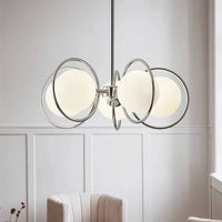 Suspension nordique en verre et fer noir | Marco Lucetti