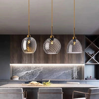 Suspension Nordique en Verre Fumé pour Éclairage Intérieur | Marco Lucetti