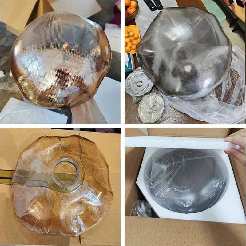 Suspension nordique en verre "Nuage Épuré" | Marco Lucetti