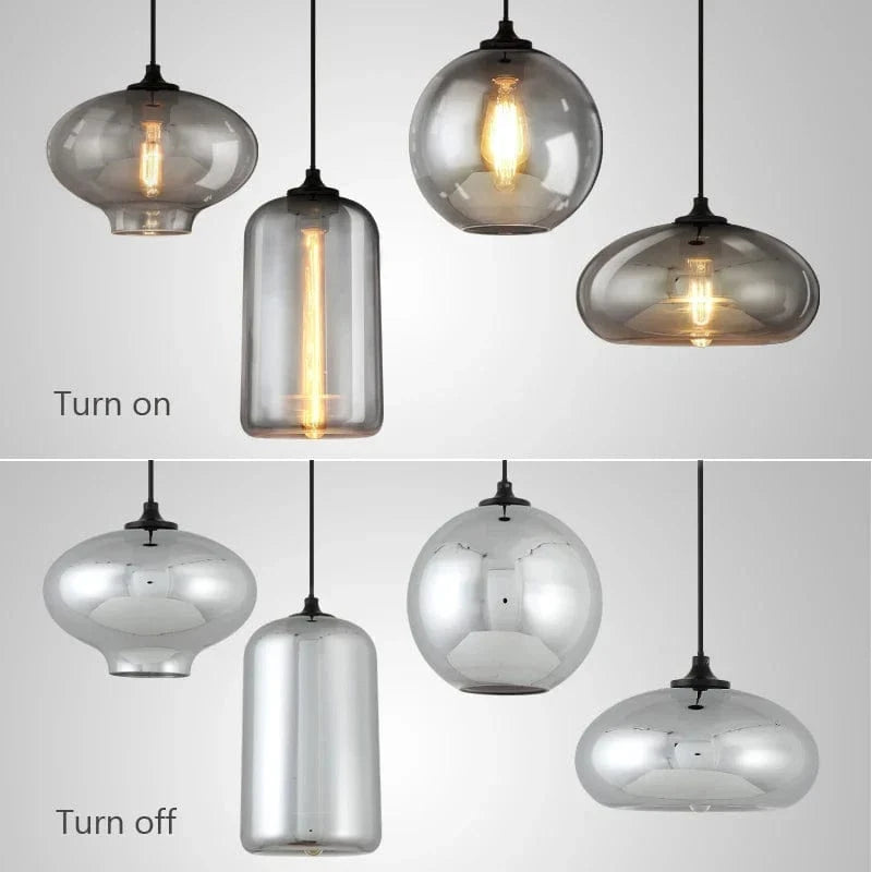 Suspension nordique en verre pour cuisine et restaurant | Marco Lucetti