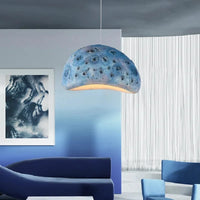 Suspension nordique étoile bleue - Collection Lunaire by Space Dreams - Suspension pour chambre d'enfant | Marco Lucetti
