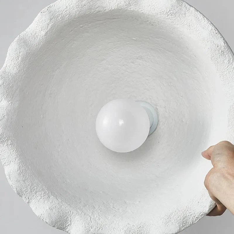 Suspension Nordique fait à la main pour une décoration LED Wabi Sabi dans une maison Loft | Marco Lucetti