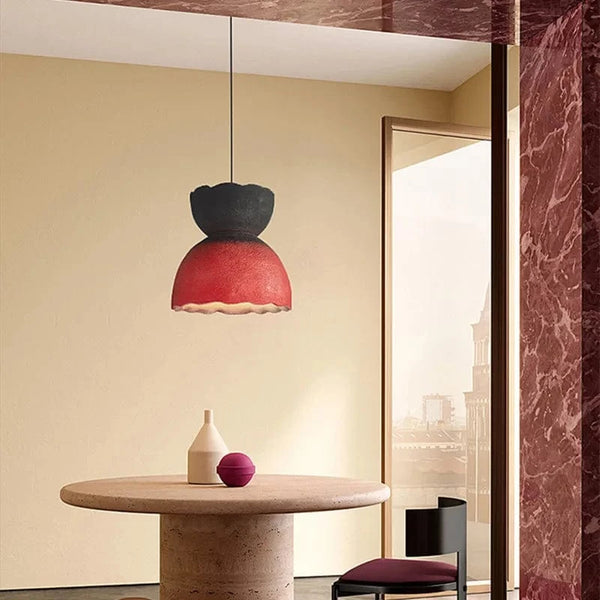 Suspension Nordique fait à la main pour une décoration LED Wabi Sabi dans une maison Loft | Marco Lucetti