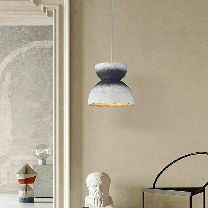 Suspension Nordique fait à la main pour une décoration LED Wabi Sabi dans une maison Loft | Marco Lucetti