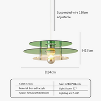 Suspension LED Nórdic Soucoupe Volante