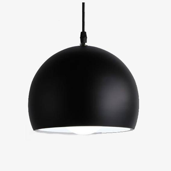 Suspension Nordique LED Boule Noire | Marco Lucetti