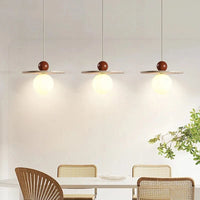 Suspension Nordique LED Chevet - Style Rétro Médiéval - Concepteur Niche Crème - Restaurant & Bar Art | Marco Lucetti