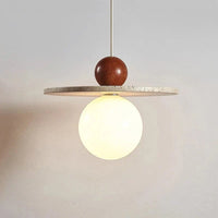 Suspension Nordique LED Chevet - Style Rétro Médiéval - Concepteur Niche Crème - Restaurant & Bar Art | Marco Lucetti