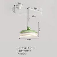 Suspension nordique LED Eclat Maison | Marco Lucetti B Vert