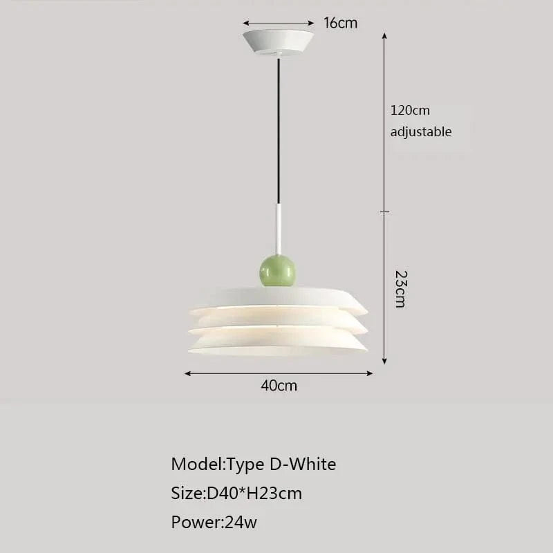 Suspension nordique LED Eclat Maison | Marco Lucetti D Blanc
