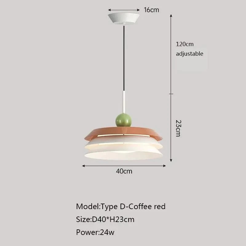 Suspension nordique LED Eclat Maison | Marco Lucetti D Café rouge