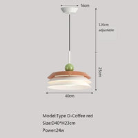 Suspension nordique LED Eclat Maison | Marco Lucetti D Café rouge