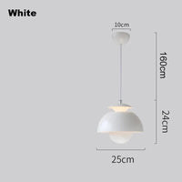 Suspension Nordique LED Fleur Bourgeon Moderne - Design Innovant | Marco Lucetti BLANC / Blanc froid