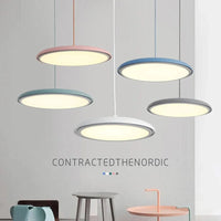 Suspension nordique LED moderne | Marco Lucetti Noir / Diamètre 40cm / Blanc froid