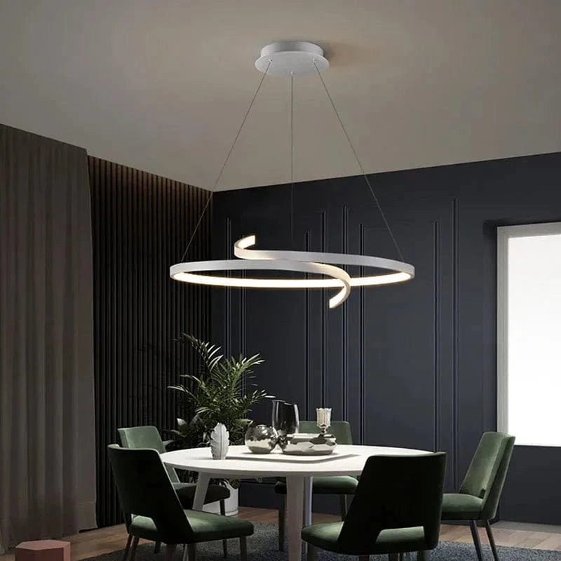Suspension Nordique LED pour Salon - Éclairage Intérieur Moderne | Marco Lucetti