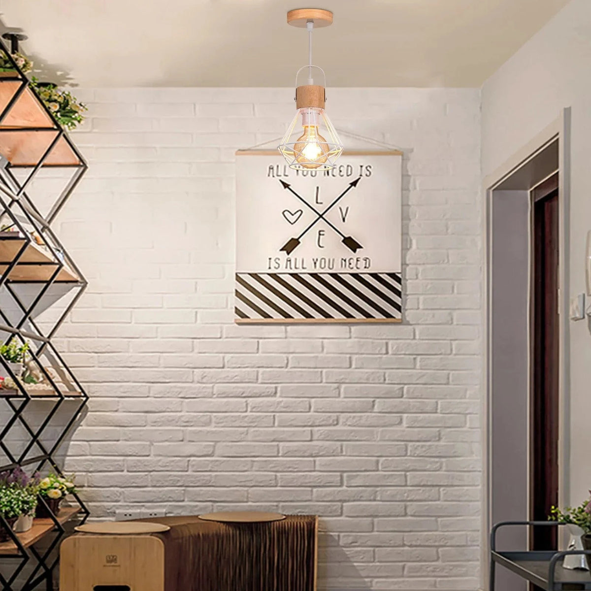 Suspension Nordique LED Spoutnik - Éclairage Luxe - E27 ampoule incluse | Marco Lucetti