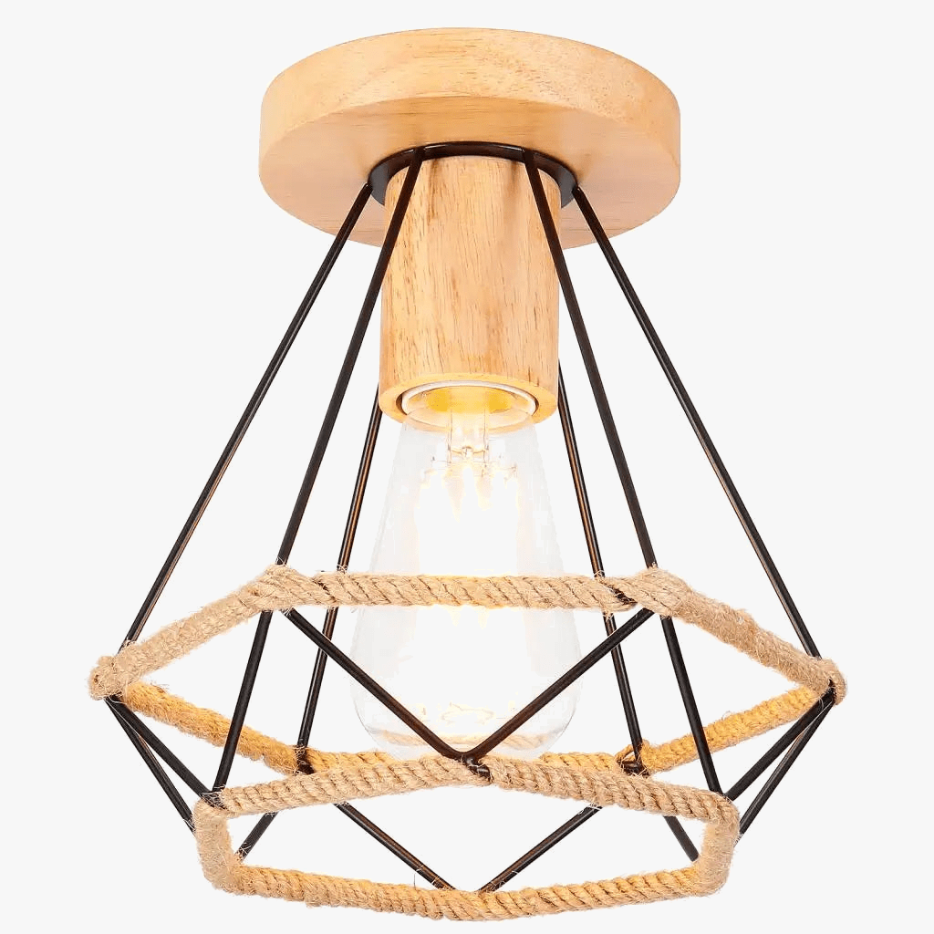 Suspension Nordique Lustre Industriel Vintage - Éclairage Rétro | Marco Lucetti