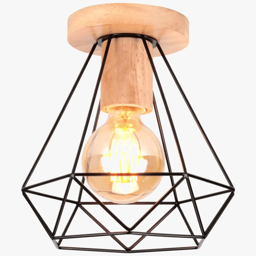 Suspension Nordique Lustre Industriel Vintage - Éclairage Rétro | Marco Lucetti