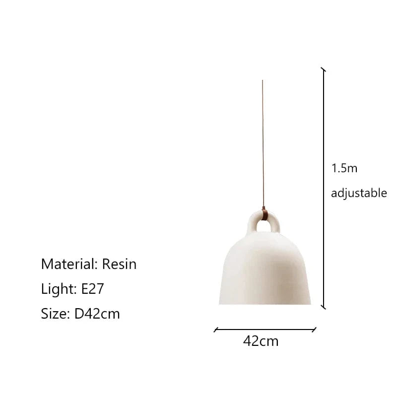 Suspension Nordique minimaliste créatif - Pot couvercle Innovate | Marco Lucetti Blanc D42cm / Lumière neutre