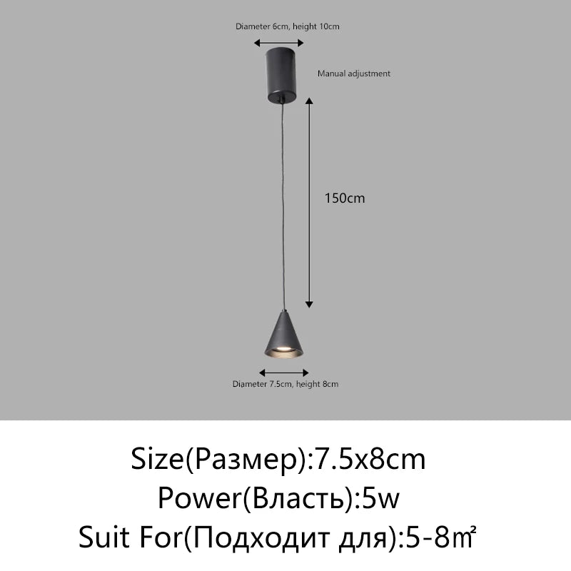 Suspension nordique minimaliste pour votre chambre à coucher