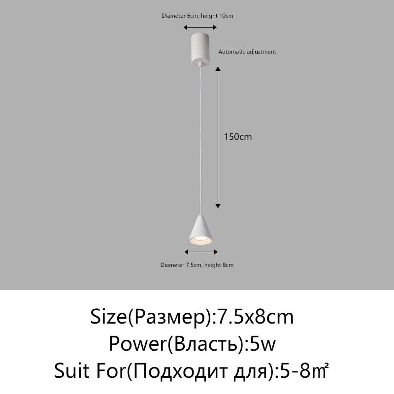 Suspension nordique minimaliste pour votre chambre à coucher